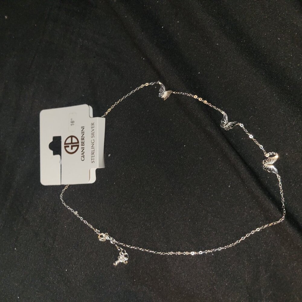 Giani Bernini butterfly necklace